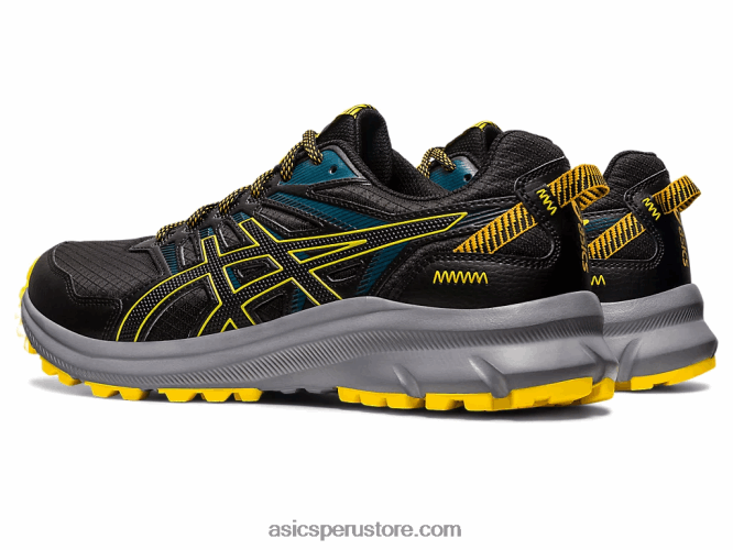 RPVB408 negro/amarillo dorado Asics explorador de senderos 2