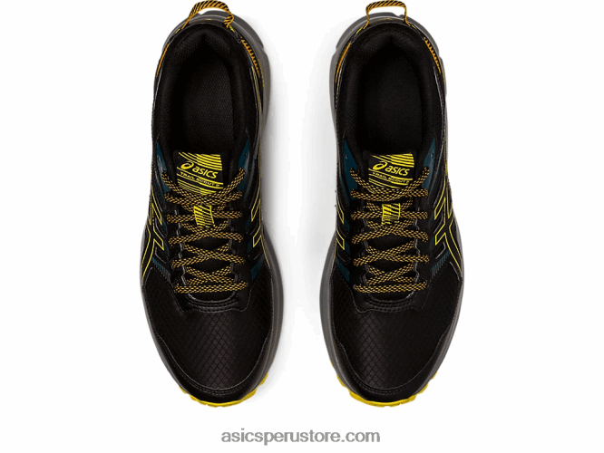 RPVB408 negro/amarillo dorado Asics explorador de senderos 2