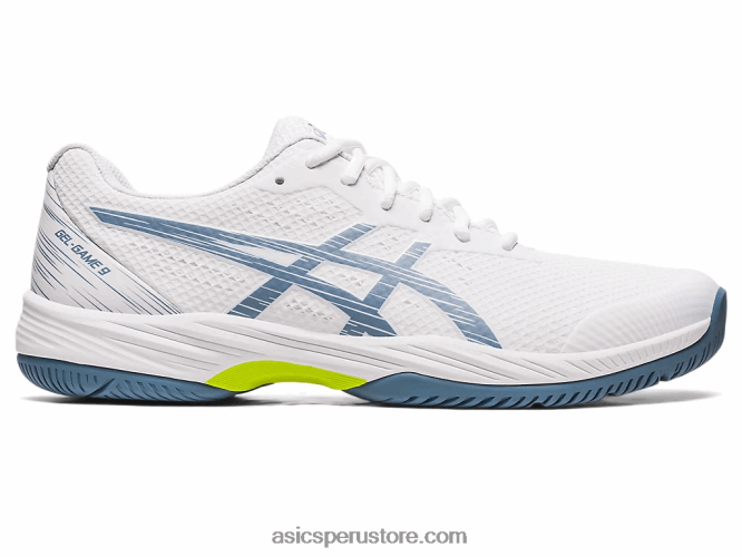 RPVB410 blanco/azul acero Asics juego de gel 9