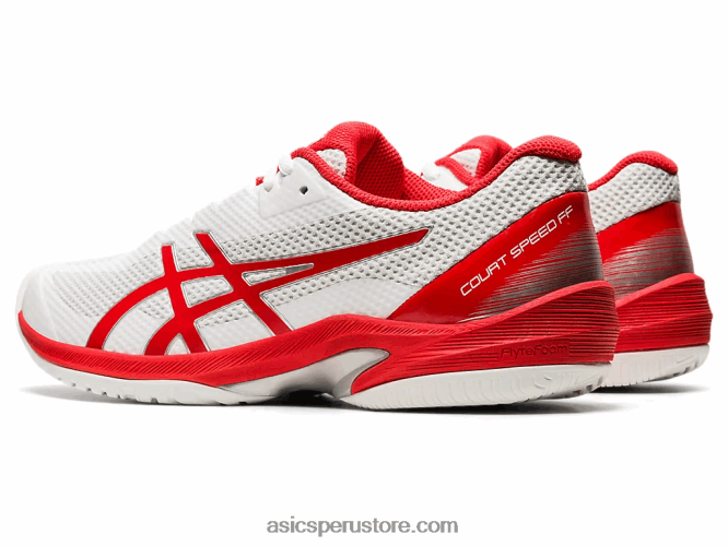 RPVB4102 blanco/rojo fuego Asics velocidad de corte ff