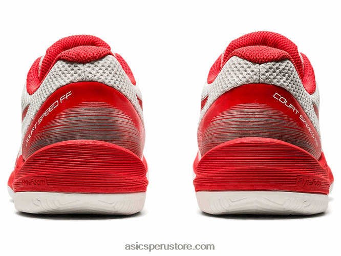 RPVB4102 blanco/rojo fuego Asics velocidad de corte ff
