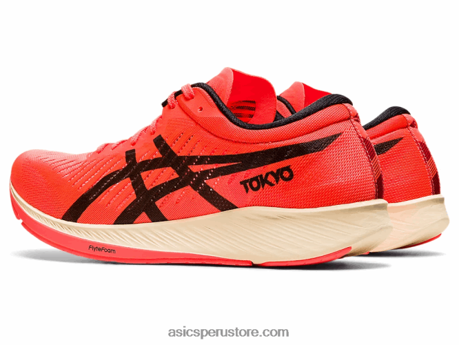 RPVB4159 amanecer rojo/negro Asics metaracer tokio