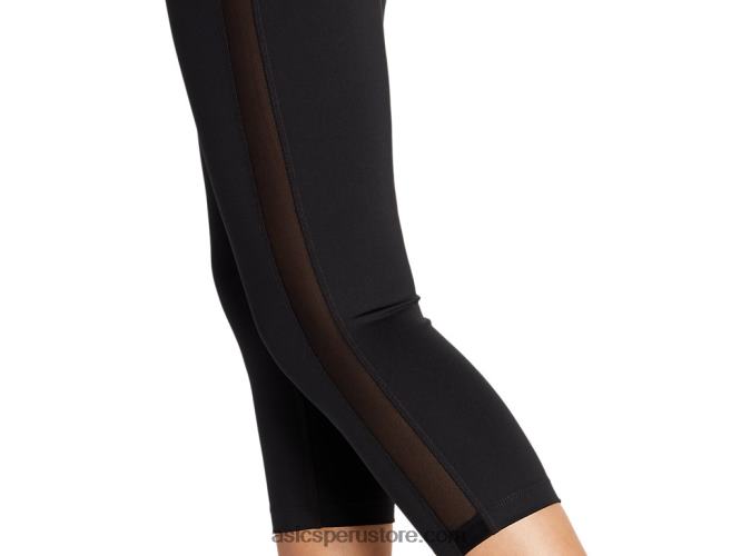 RPVB4160 rendimiento negro Asics capri de malla kate para mujer