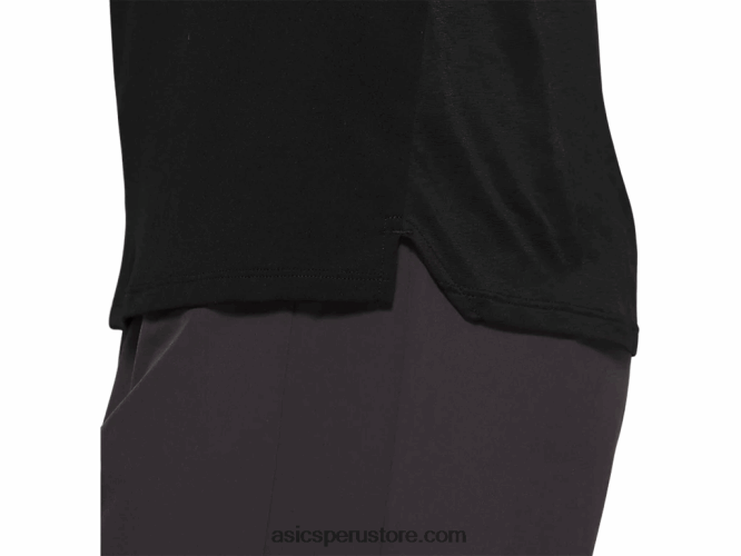RPVB4184 rendimiento negro Asics carrera femenina sin mangas