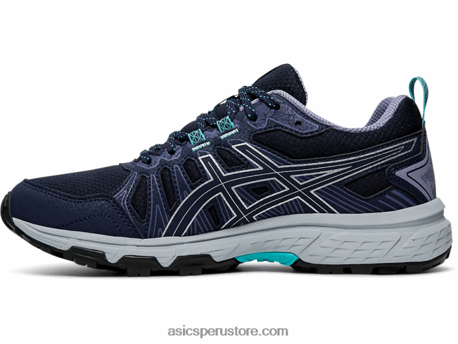 RPVB4201 negro/plata Asics gel-venture 7 de ancho