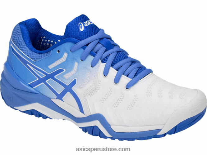 RPVB4214 costa blanca/azul Asics resolución de gel 7