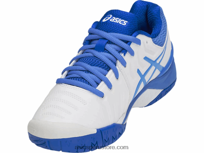 RPVB4214 costa blanca/azul Asics resolución de gel 7