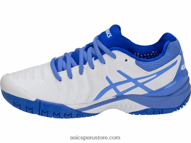 RPVB4214 costa blanca/azul Asics resolución de gel 7