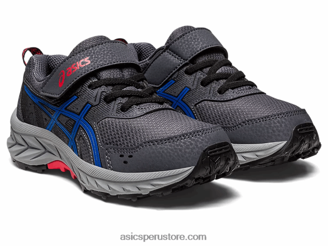RPVB4217 gris portador/azul atún Asics gel-venture 9 preescolar