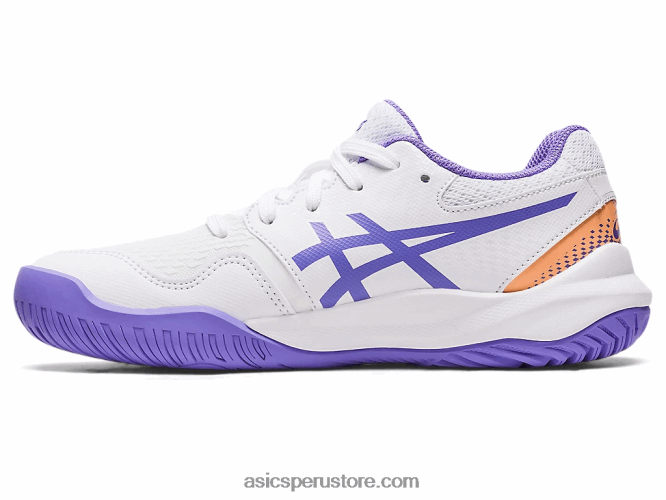 RPVB4222 blanco/amatista Asics gel-resolución 9 grado escuela