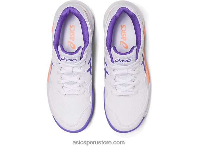 RPVB4222 blanco/amatista Asics gel-resolución 9 grado escuela
