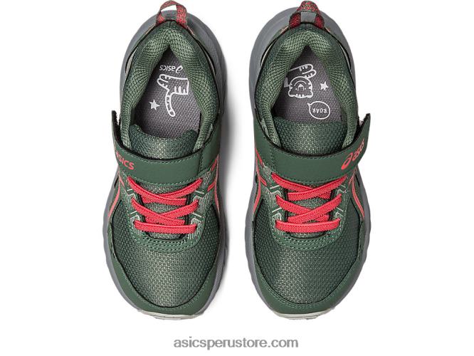 RPVB4223 hiedra/papaya Asics gel-venture 9 preescolar