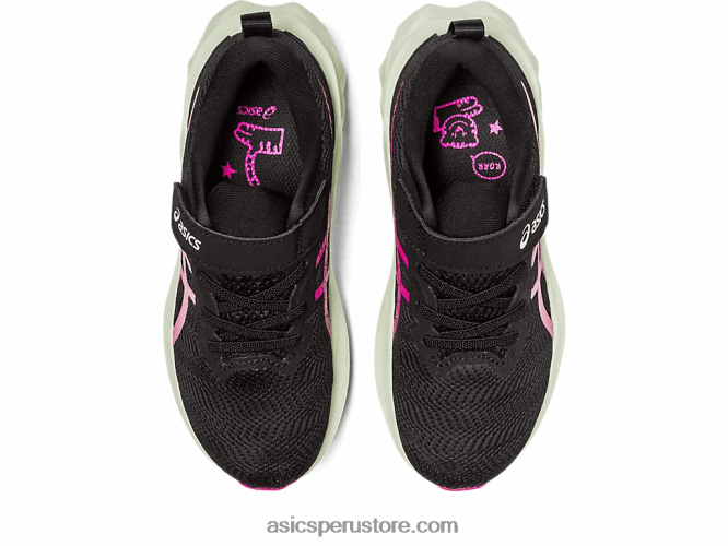 RPVB4225 ponche de frutas/negro Asics preescolar novablast 2