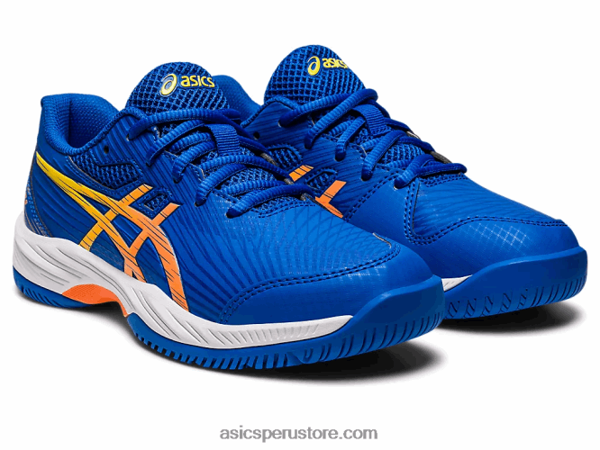 RPVB4227 azul atún/melocotón sol Asics gel-juego 9 grado escuela