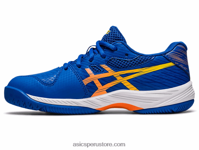 RPVB4227 azul atún/melocotón sol Asics gel-juego 9 grado escuela