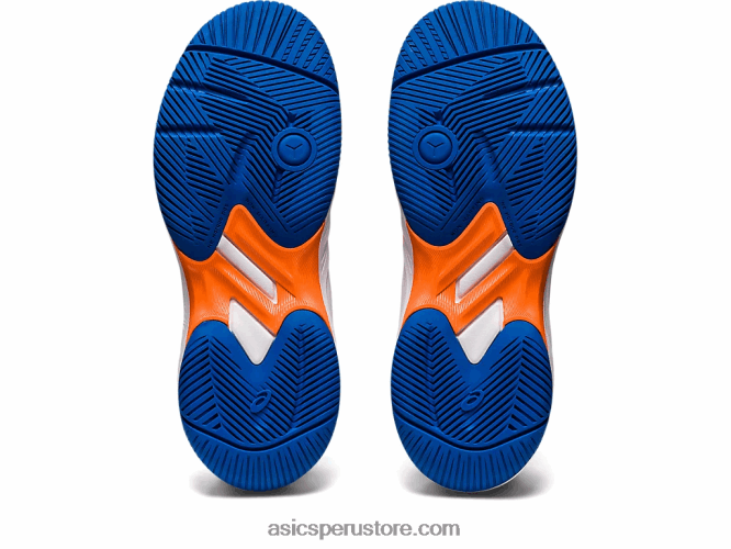 RPVB4227 azul atún/melocotón sol Asics gel-juego 9 grado escuela