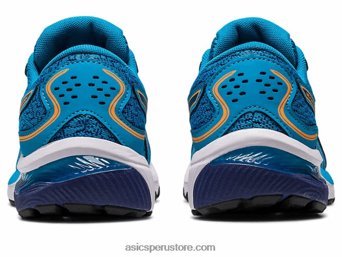 RPVB4228 azul isla/melocotón sol Asics gel-cumulus 24 escuela primaria