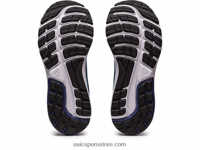 RPVB4228 azul isla/melocotón sol Asics gel-cumulus 24 escuela primaria