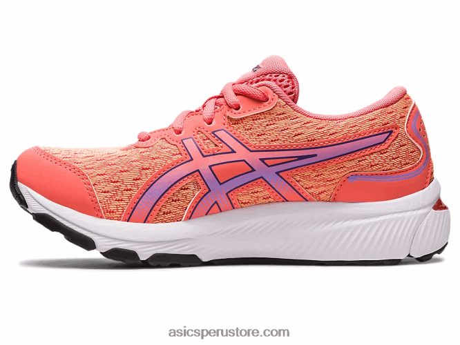 RPVB4236 papaya/púrpura polvoriento Asics gel-cumulus 24 escuela primaria