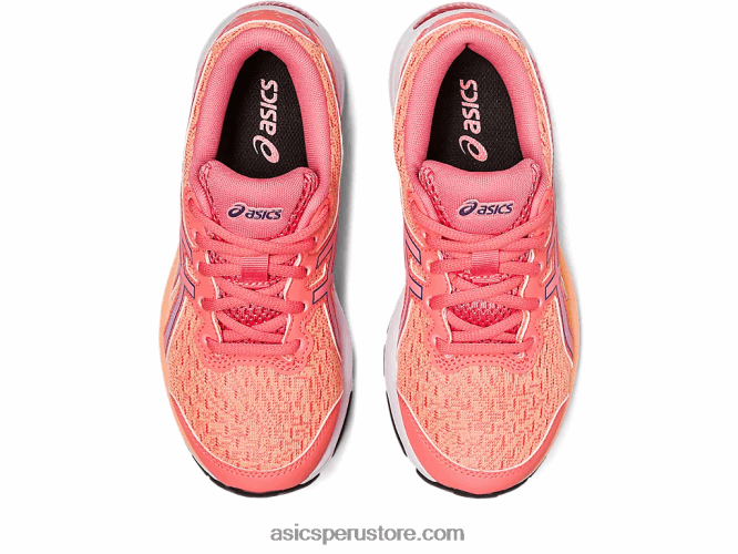 RPVB4236 papaya/púrpura polvoriento Asics gel-cumulus 24 escuela primaria