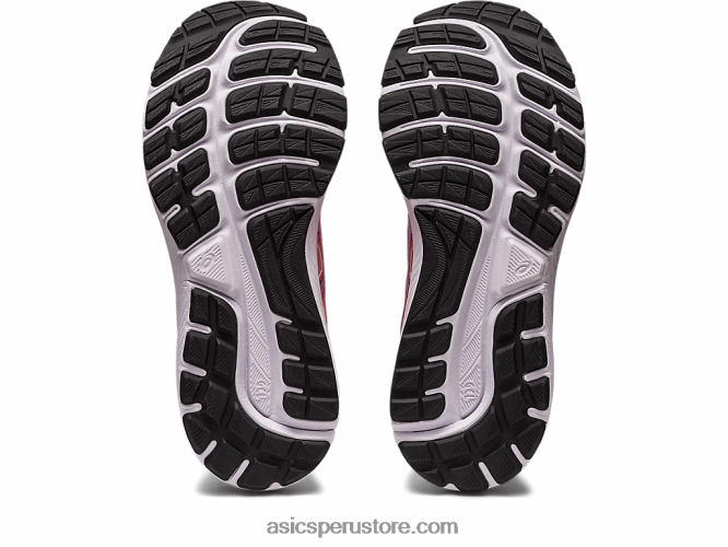 RPVB4236 papaya/púrpura polvoriento Asics gel-cumulus 24 escuela primaria