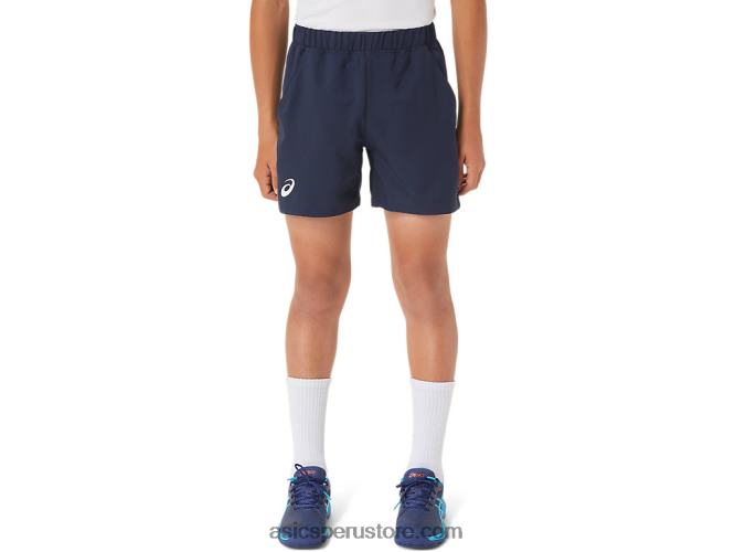 RPVB4238 medianoche Asics pantalón corto de tenis para niños