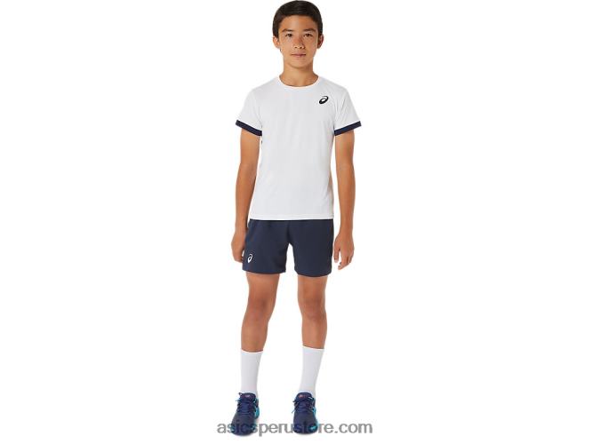 RPVB4238 medianoche Asics pantalón corto de tenis para niños
