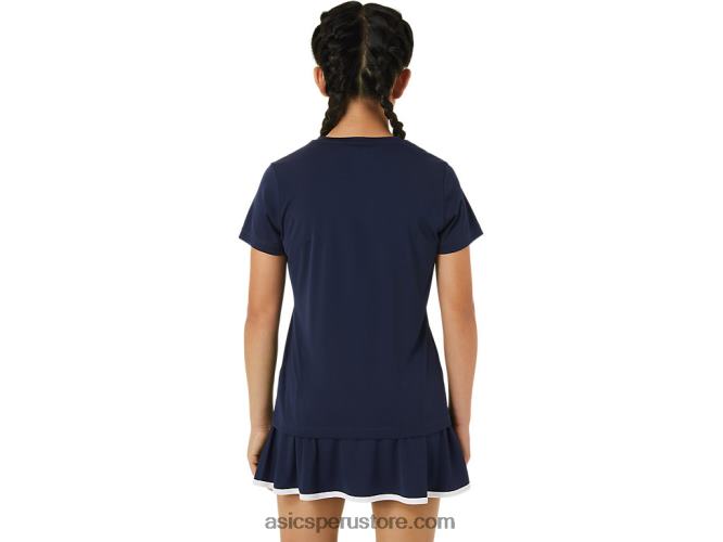 RPVB4240 medianoche Asics camiseta gráfica de tenis para niños