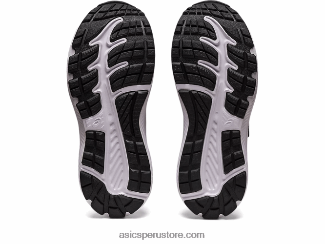 RPVB4243 ralladura de lima/negra Asics contend 8 preescolar
