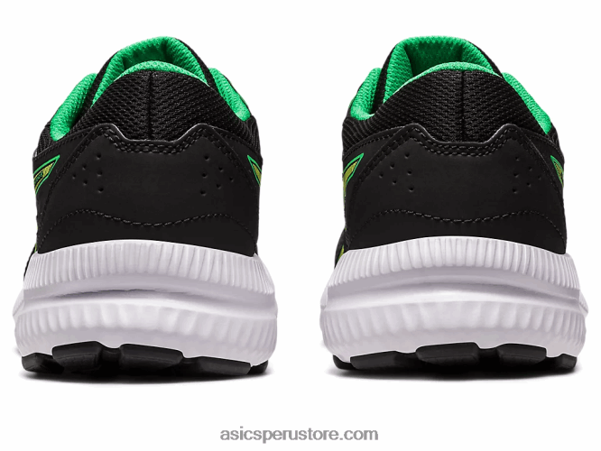 RPVB4246 ralladura de lima/negra Asics competir 8 grado de la escuela