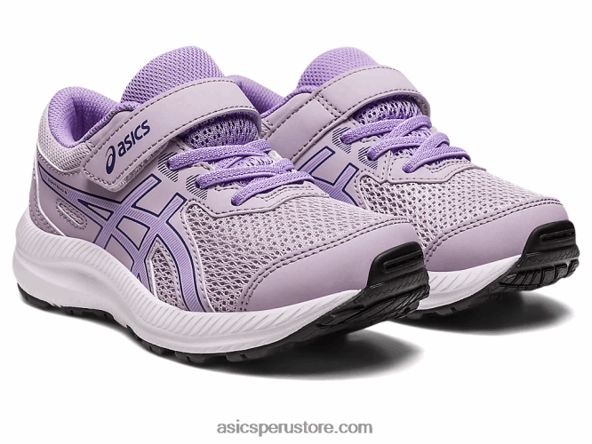 RPVB4248 violeta oscuro/violeta digital Asics contend 8 preescolar
