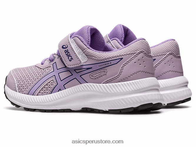 RPVB4248 violeta oscuro/violeta digital Asics contend 8 preescolar