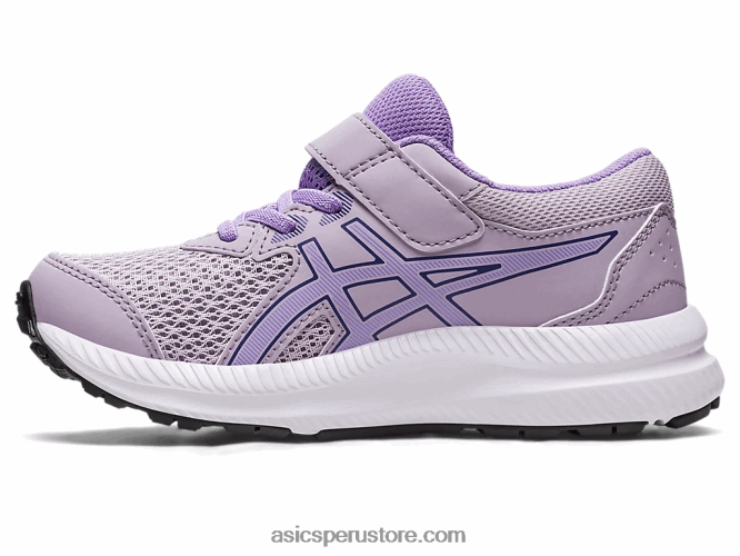 RPVB4248 violeta oscuro/violeta digital Asics contend 8 preescolar