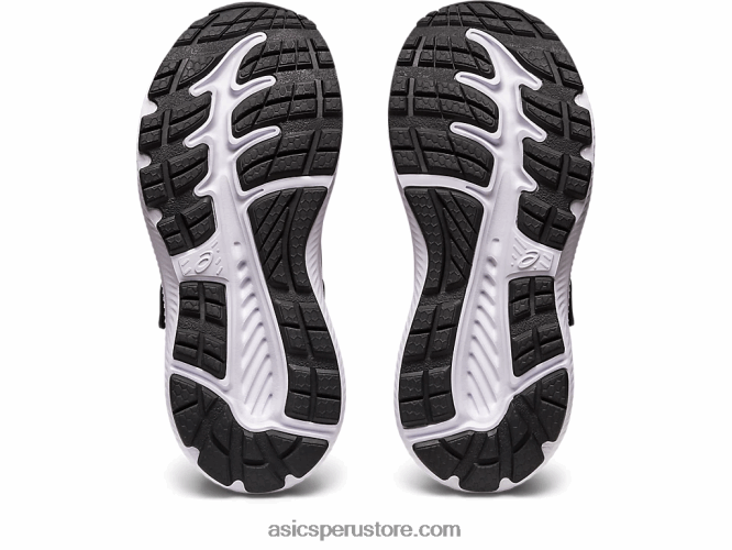 RPVB4249 negro/papaya Asics contend 8 preescolar