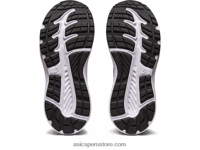 RPVB4250 negro/papaya Asics competir 8 grado de la escuela