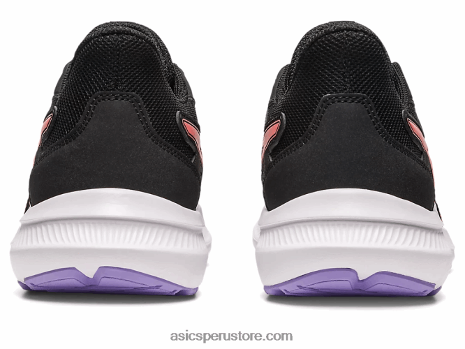 RPVB4251 negro/papaya Asics sacudida 4 escuela primaria