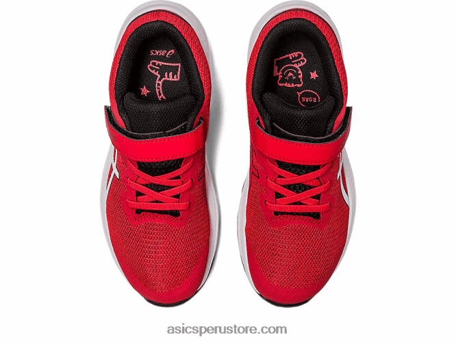RPVB4254 rojo eléctrico/blanco Asics gt-1000 11 preescolar