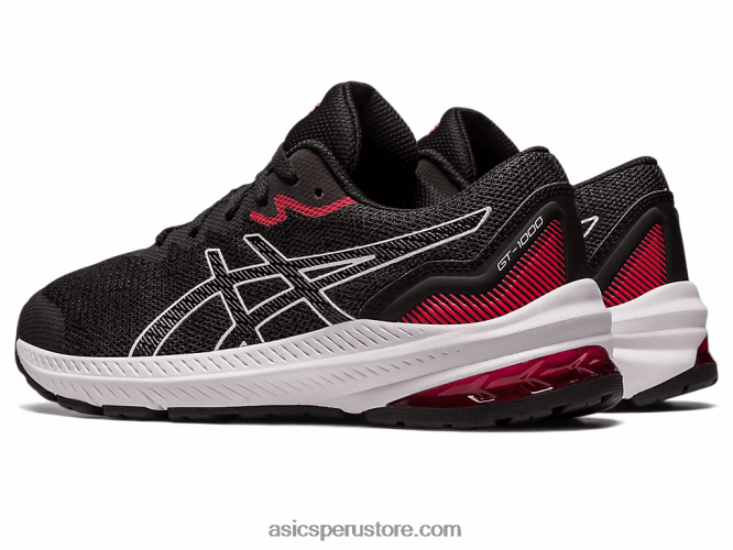 RPVB4255 negro/rojo eléctrico Asics escuela primaria gt-1000 11