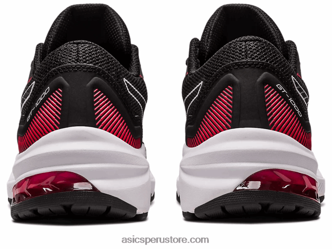 RPVB4255 negro/rojo eléctrico Asics escuela primaria gt-1000 11