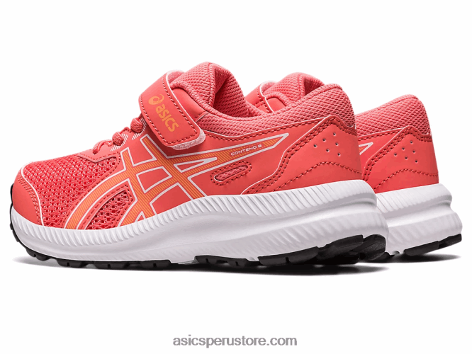 RPVB4259 duna de papaya/verano Asics contend 8 preescolar