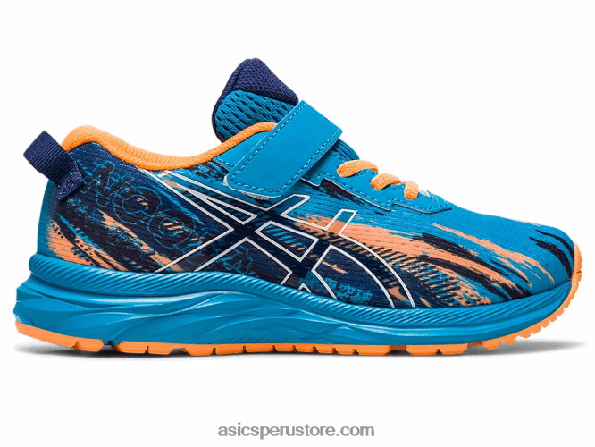 RPVB4263 isla azul/blanco Asics pre noosa tri 13 preescolar