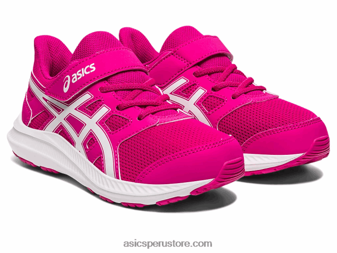 RPVB4264 rosa rave/blanco Asics sacudida 4 preescolar