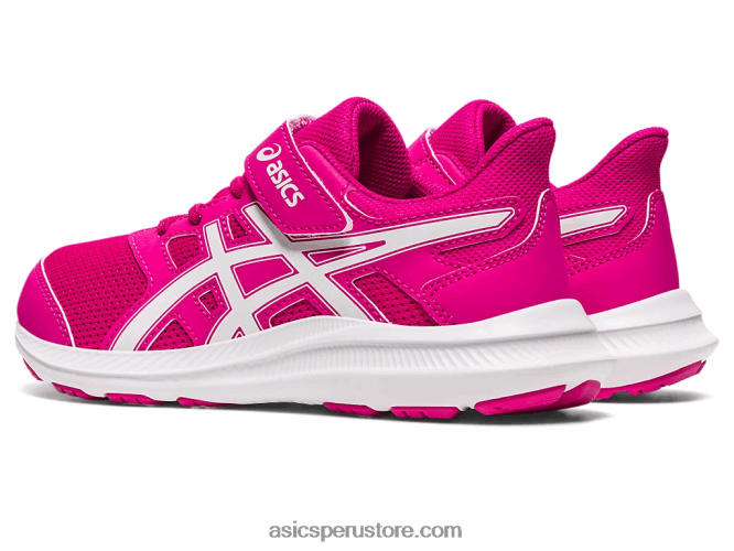 RPVB4264 rosa rave/blanco Asics sacudida 4 preescolar