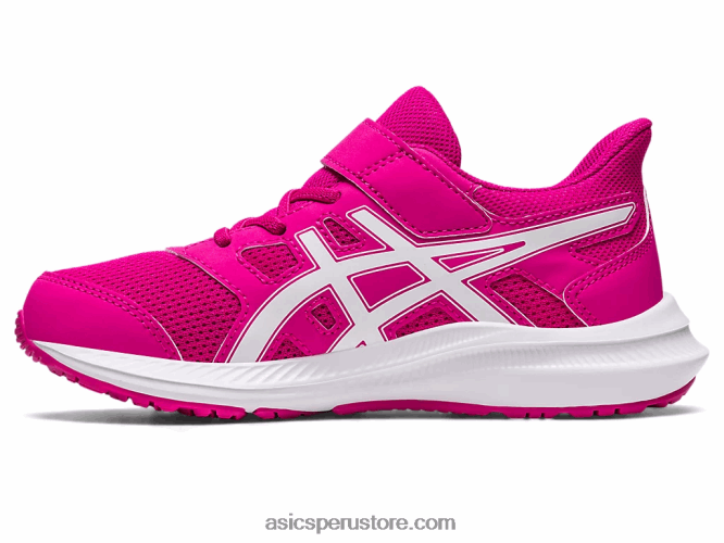RPVB4264 rosa rave/blanco Asics sacudida 4 preescolar