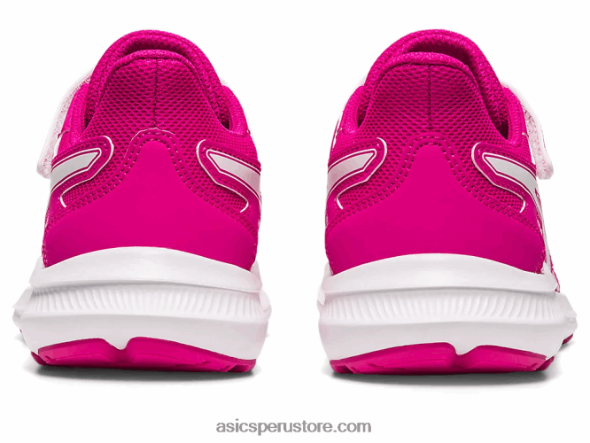 RPVB4264 rosa rave/blanco Asics sacudida 4 preescolar