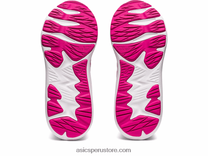 RPVB4264 rosa rave/blanco Asics sacudida 4 preescolar