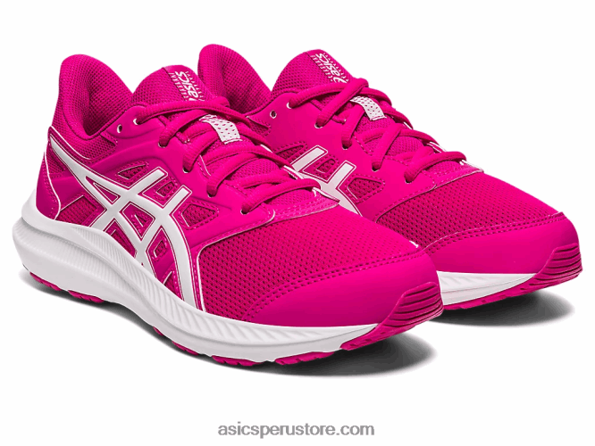 RPVB4265 rosa rave/blanco Asics sacudida 4 escuela primaria