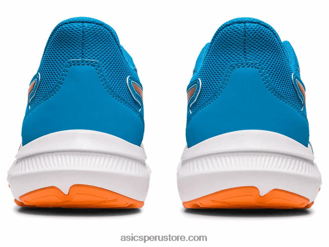 RPVB4270 azul isla/melocotón sol Asics sacudida 4 escuela primaria