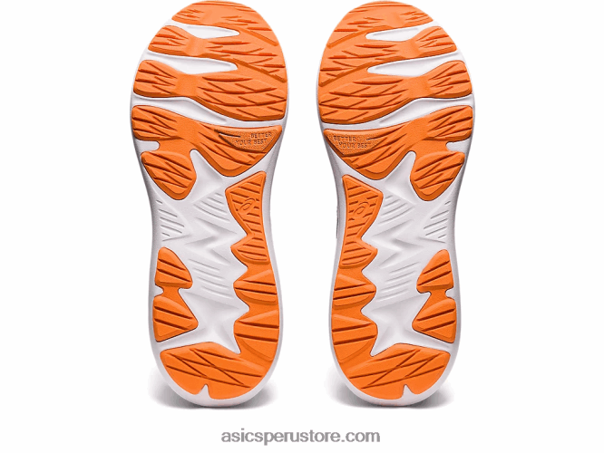 RPVB4270 azul isla/melocotón sol Asics sacudida 4 escuela primaria