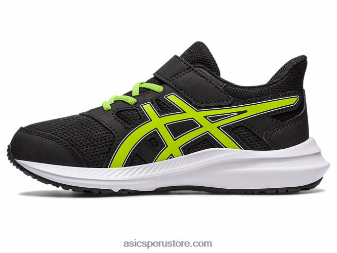 RPVB4275 ralladura de lima/negra Asics sacudida 4 preescolar